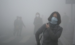 Smog hit Chinese cities
